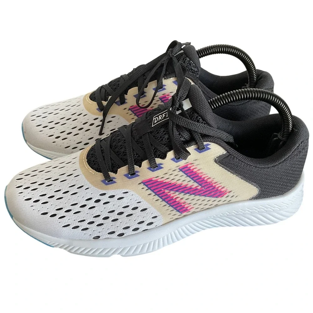 New Balance DynaSoft DRFT v2 Womens 8.5 Running Shoes White Pink WDRFTRW1